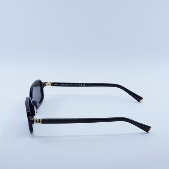 Miu Miu MU11ZSF 16K5S0 Sunglasses Black Rectangle Frame